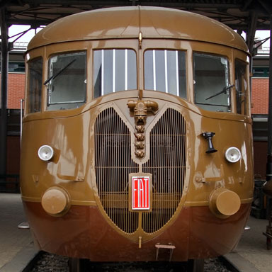 ALn 776.1001 in het spoorwegmuseum in Savigliano | Foto: Marco 56/Flickr