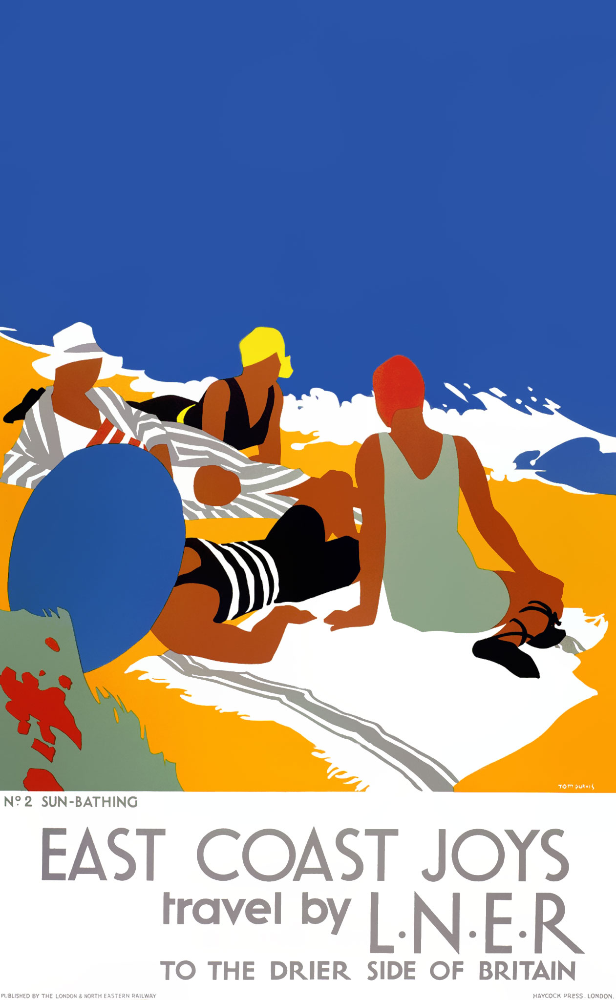 Railway Posters By Leo Marfurt And Tom Purvis Retours - 
